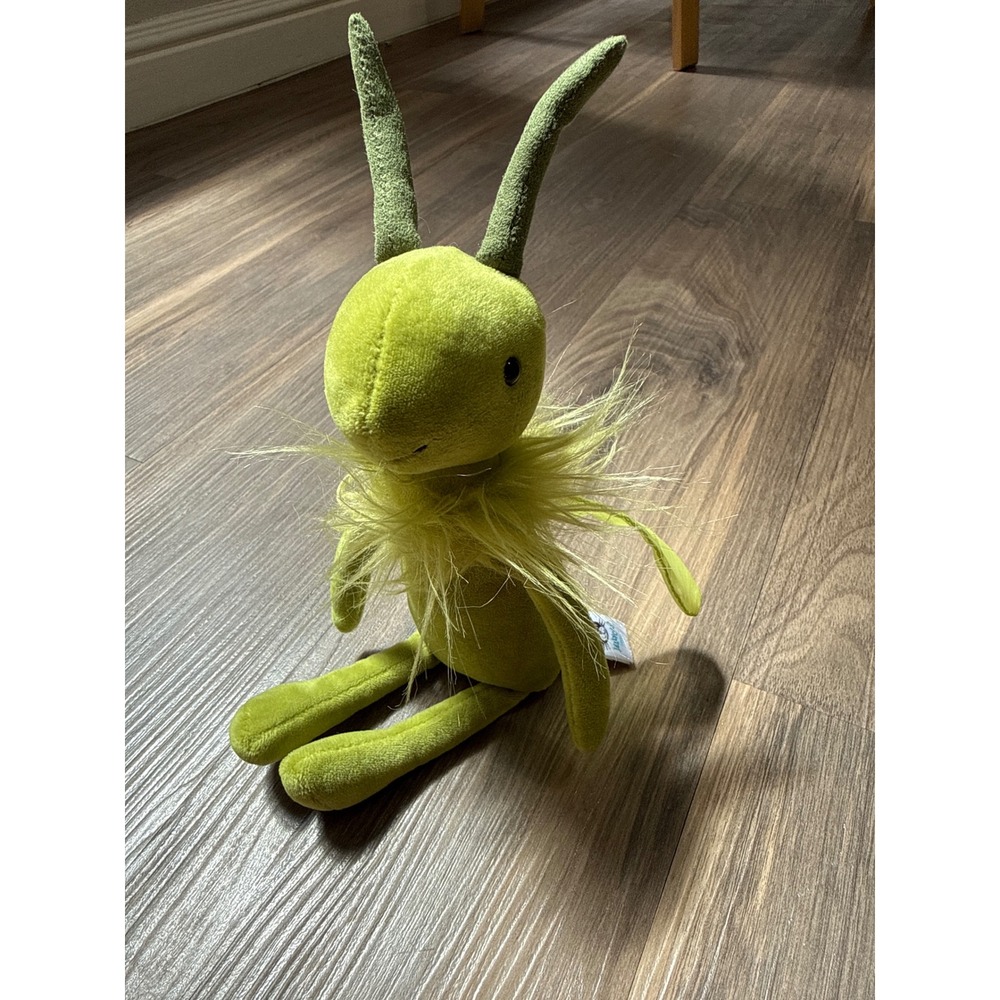 Jellycat Retired Zeegul Grasshopper Plush Kids Green Winged Toy